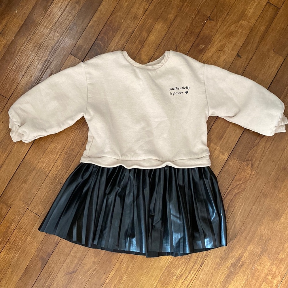 Zara dress toddler 3-4